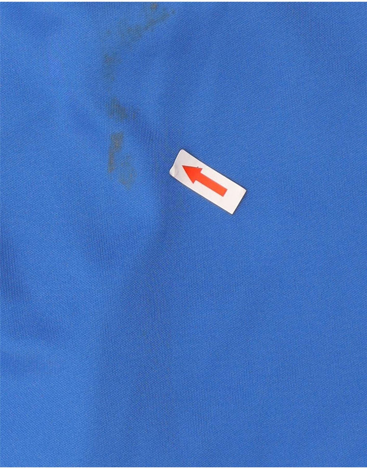 Damska kurtka dresowa Nike Graphic, średnia niebieska, poliestrowa, sportowa