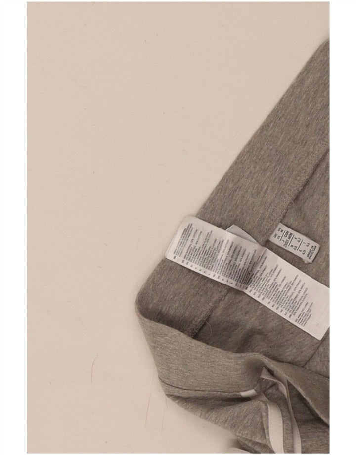 Legginsy damskie Adidas UK 14 Średnioszare, bawełniane nakrapiane