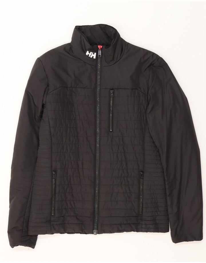 Męska ocieplana kurtka Helly Hansen Graphic UK 38, średni czarny poliester