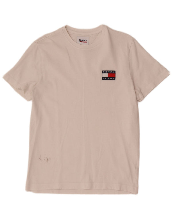 Męski T-shirt z grafiką Tommy Hilfiger Top XS, biały