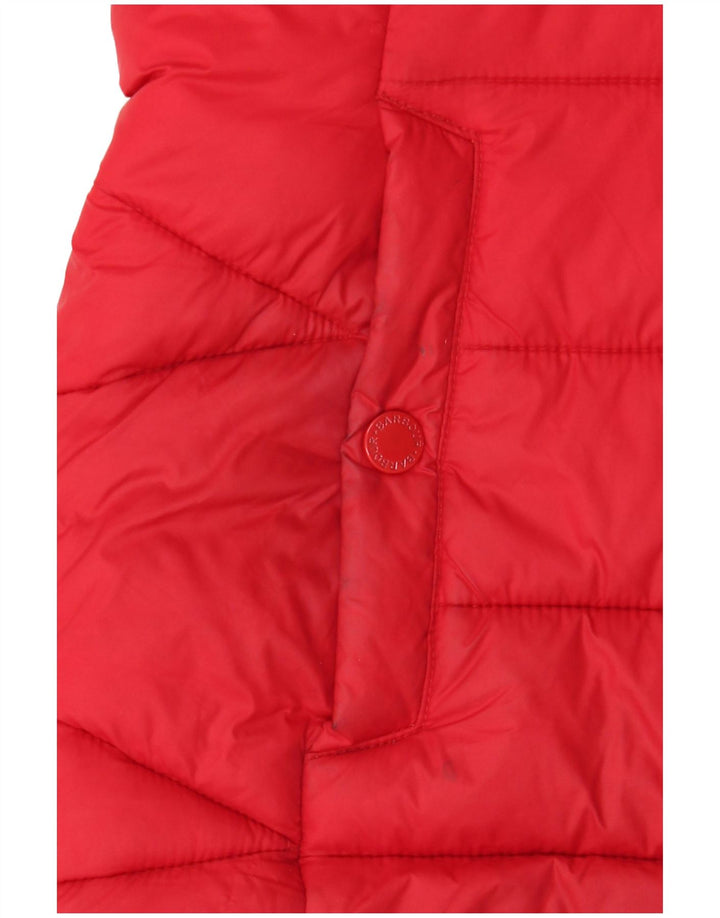 Męska ocieplana kurtka Barbour UK 8 Small Red, poliamid