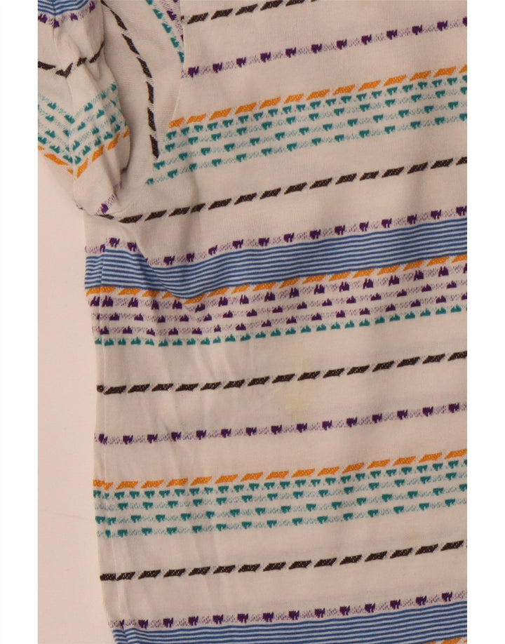 T-shirt męski Patagonia, bawełniany, średni, w białe paski