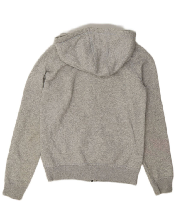 Damska bluza z kapturem Adidas Graphic Oversized Zip UK 8 Small Grey Flecked