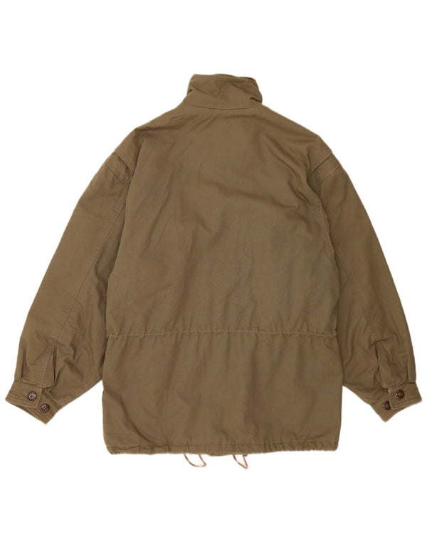 Męska kurtka użytkowa w stylu vintage, UK 42 XL, bawełna khaki