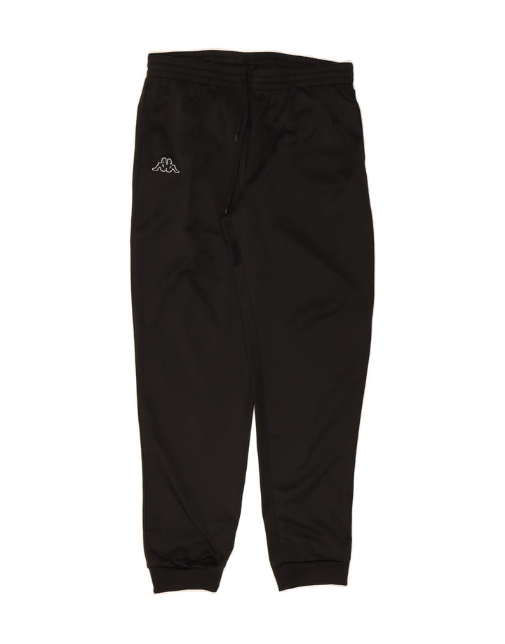KAPPA Mens Tracksuit Trousers Joggers Large  Black Polyester Vintage Kappa and Second-Hand Kappa from Messina Hembry 