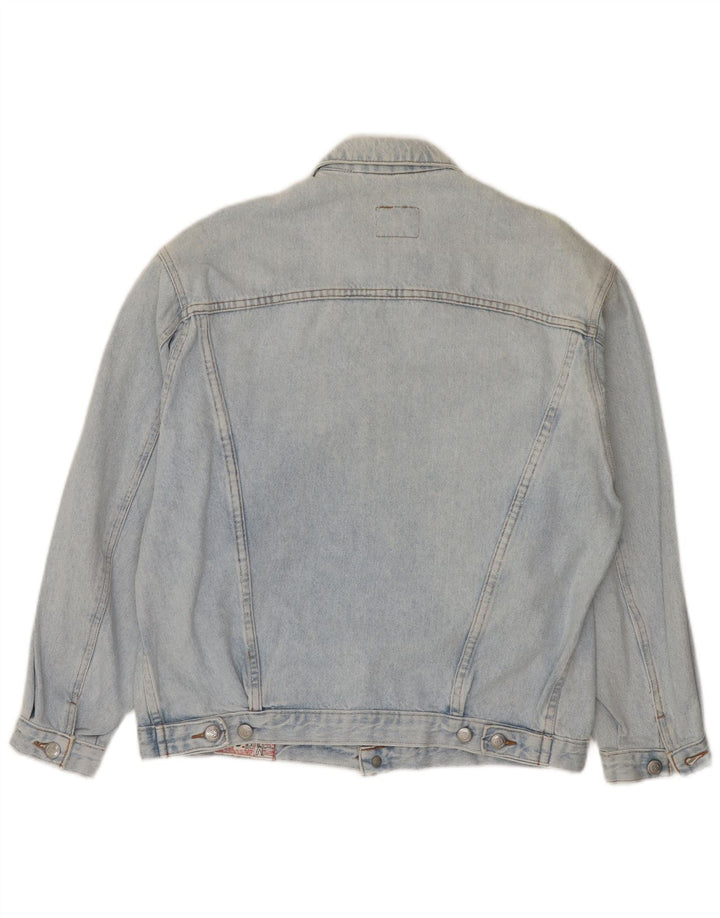 Męska kurtka dżinsowa RIFLE UK 40, duża, niebieska, bawełniana