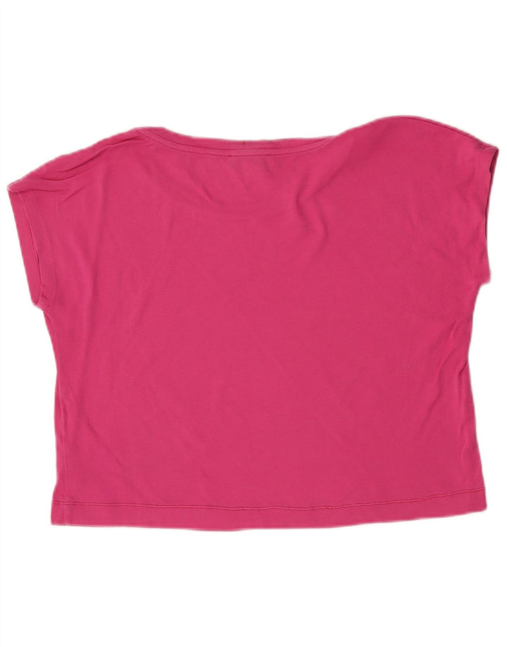 Damski krótki t-shirt Max & Co. UK 14, średni róż