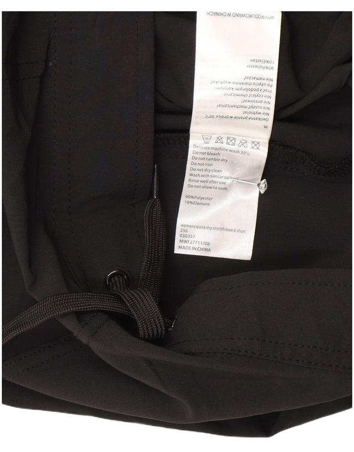 Damskie spodenki sportowe Mountain Warehouse UK 18 XL, czarny poliester