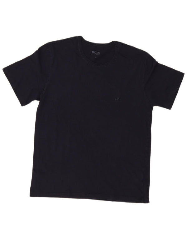 T-shirt męski Hugo Boss XL, granatowy, bawełniany