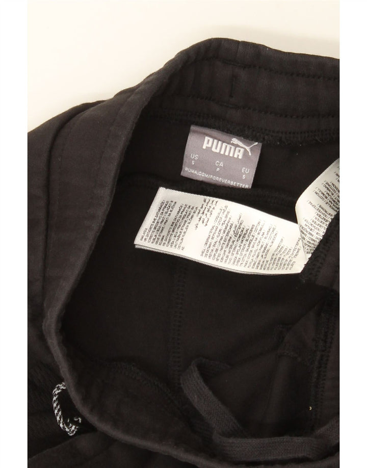 PUMA Womens Tracksuit Trousers UK 8 Small  Black Cotton Vintage Puma and Second-Hand Puma from Messina Hembry 