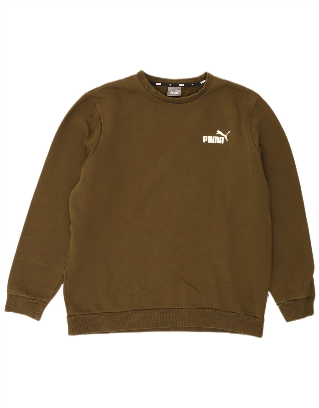 Męska bluza Puma Sweter, duża, bawełniana khaki
