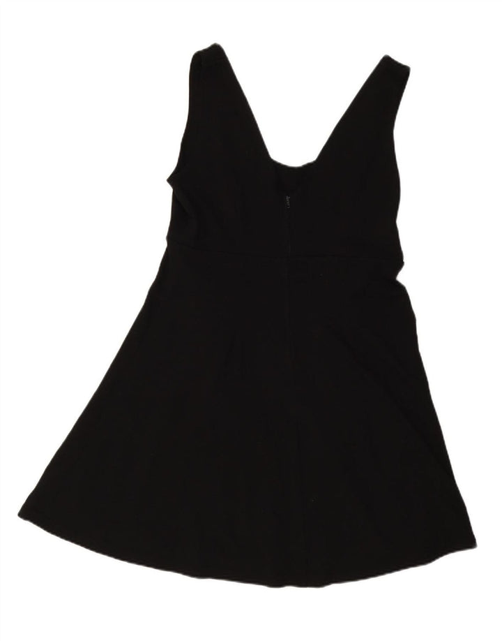 SASCH Womens A-Line Dress UK 12 Medium Black Polyester