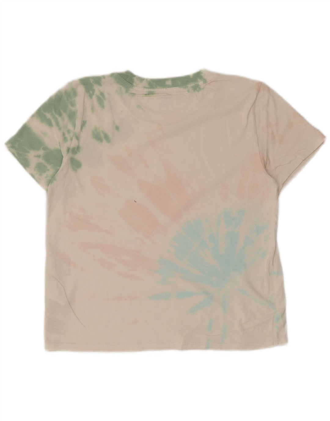 Damska koszulka Levi's Top UK 14 Średnia biała bawełna Tie Dye