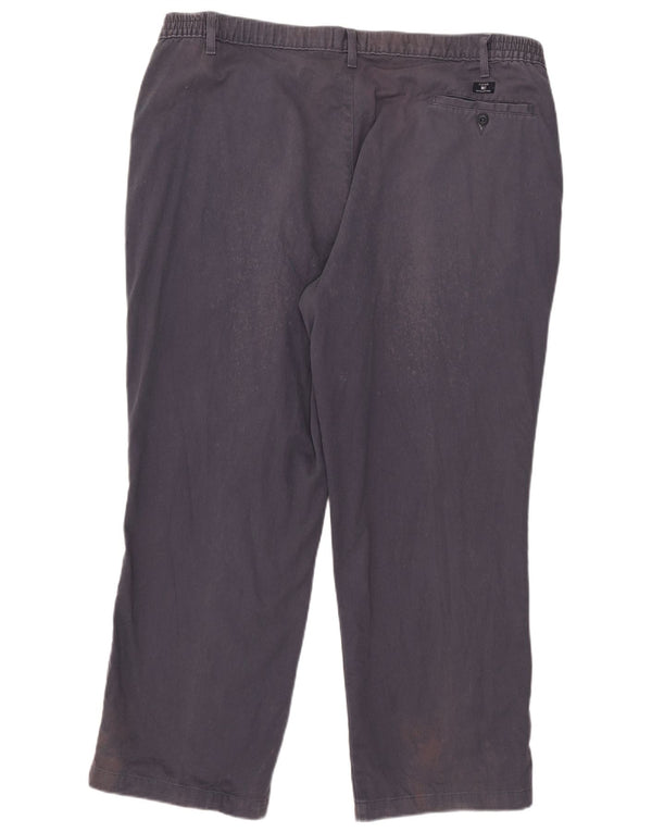 Męskie spodnie Chino Marks & Spencer Blue Harbor Pegged W44 L29 Granatowe, bawełniane
