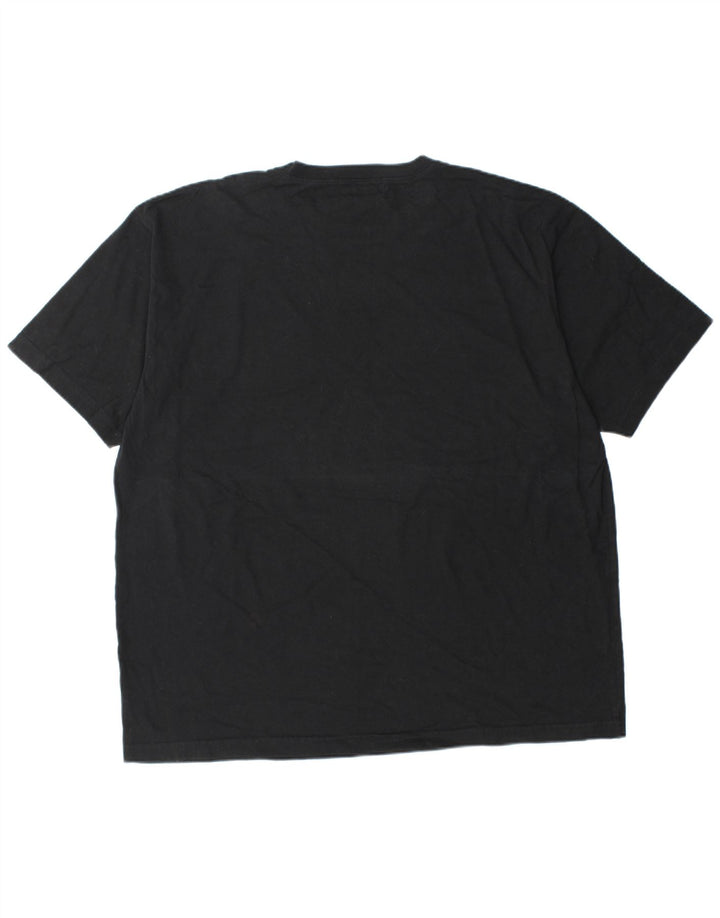 T-shirt męski EDDIE BAUER Top XL, czarny, bawełniany