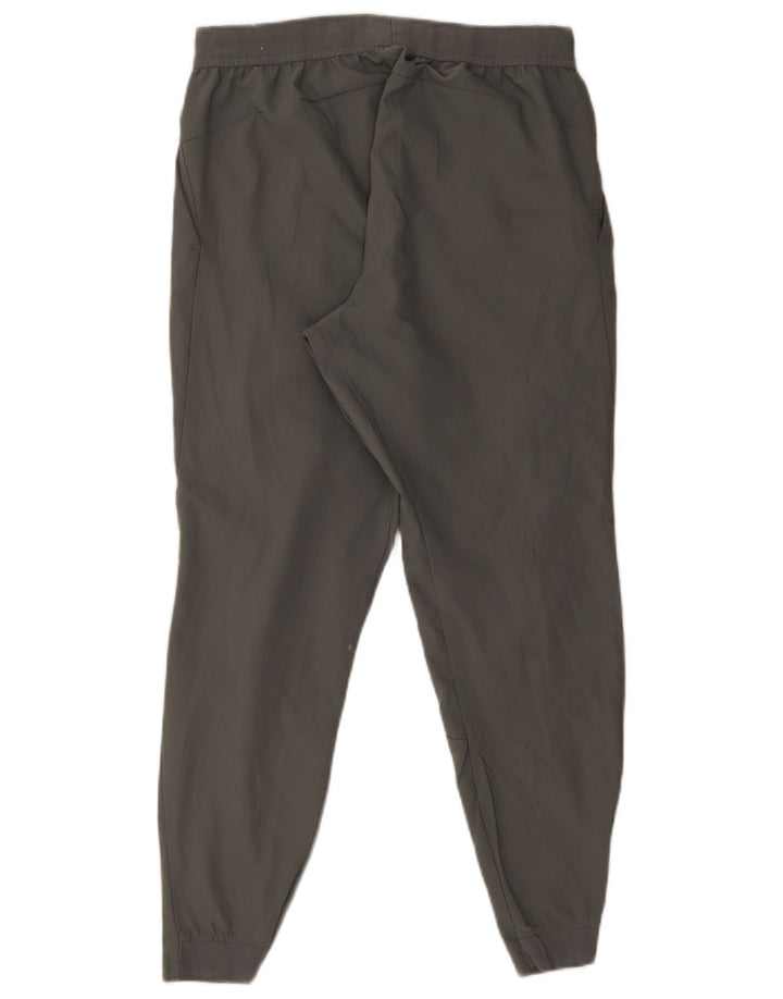 Męskie spodnie dresowe Nike Dri Fit, średnioszary, poliestrowy