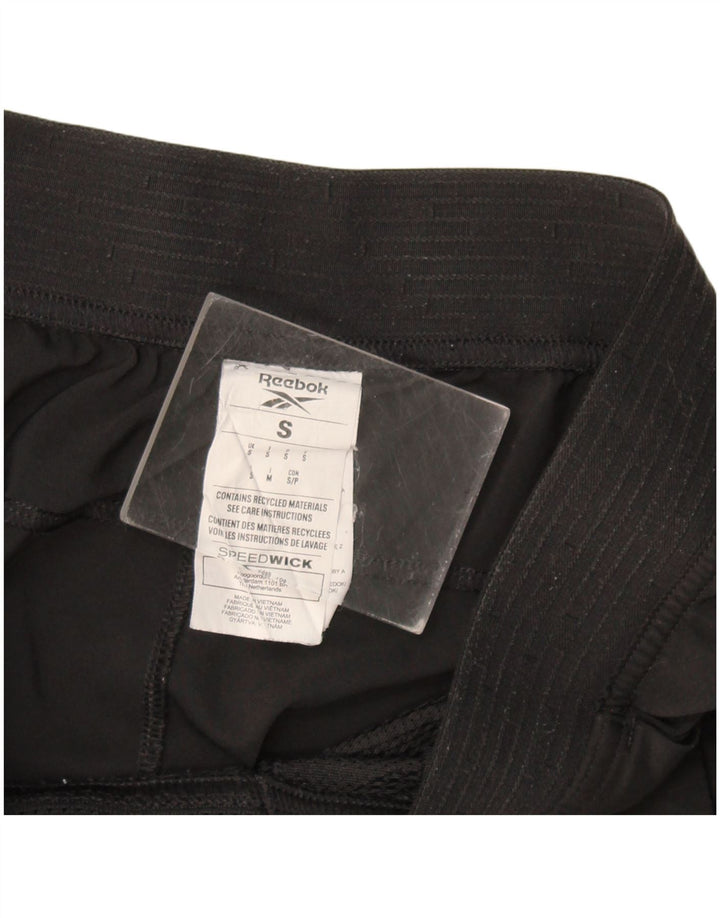 Damskie spodenki kąpielowe Reebok Graphic UK 10, małe, czarne, poliestrowe