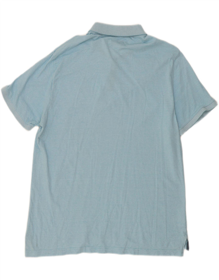 Męska koszulka polo Penguin 2XL, niebieska, bawełniana