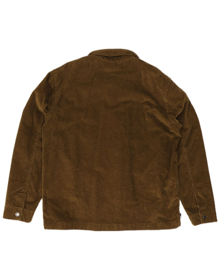 Męska kurtka sztruksowa Timberland UK 40, duża bawełna khaki