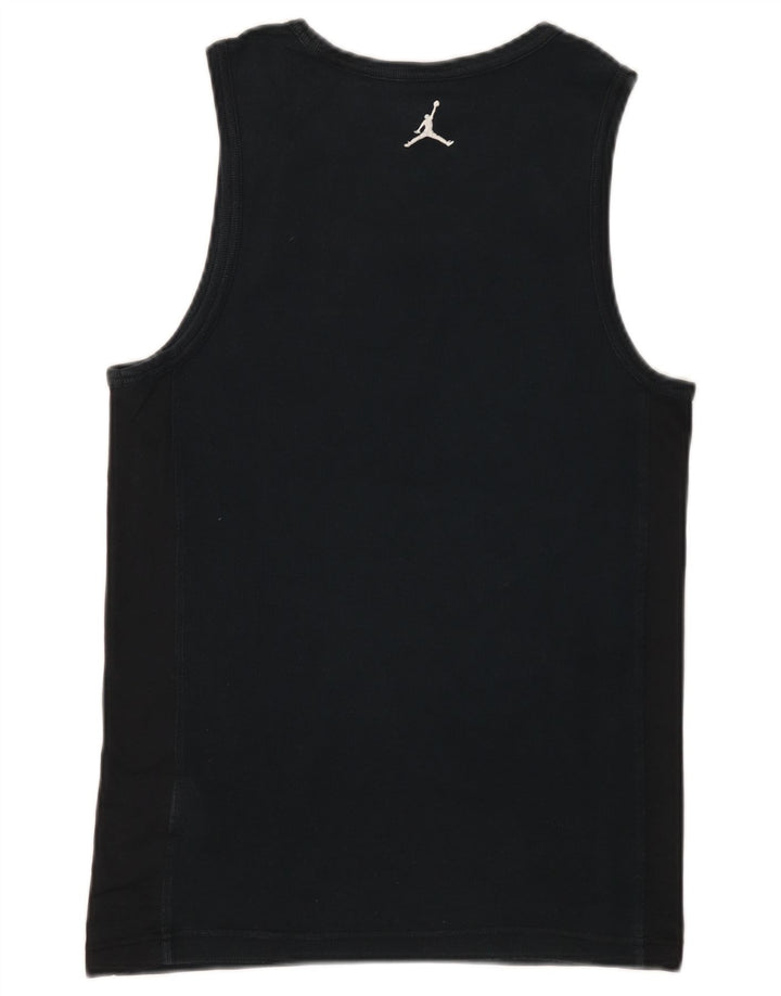 Męska kamizelka Jordan Dri Fit, mała, czarna, bawełniana