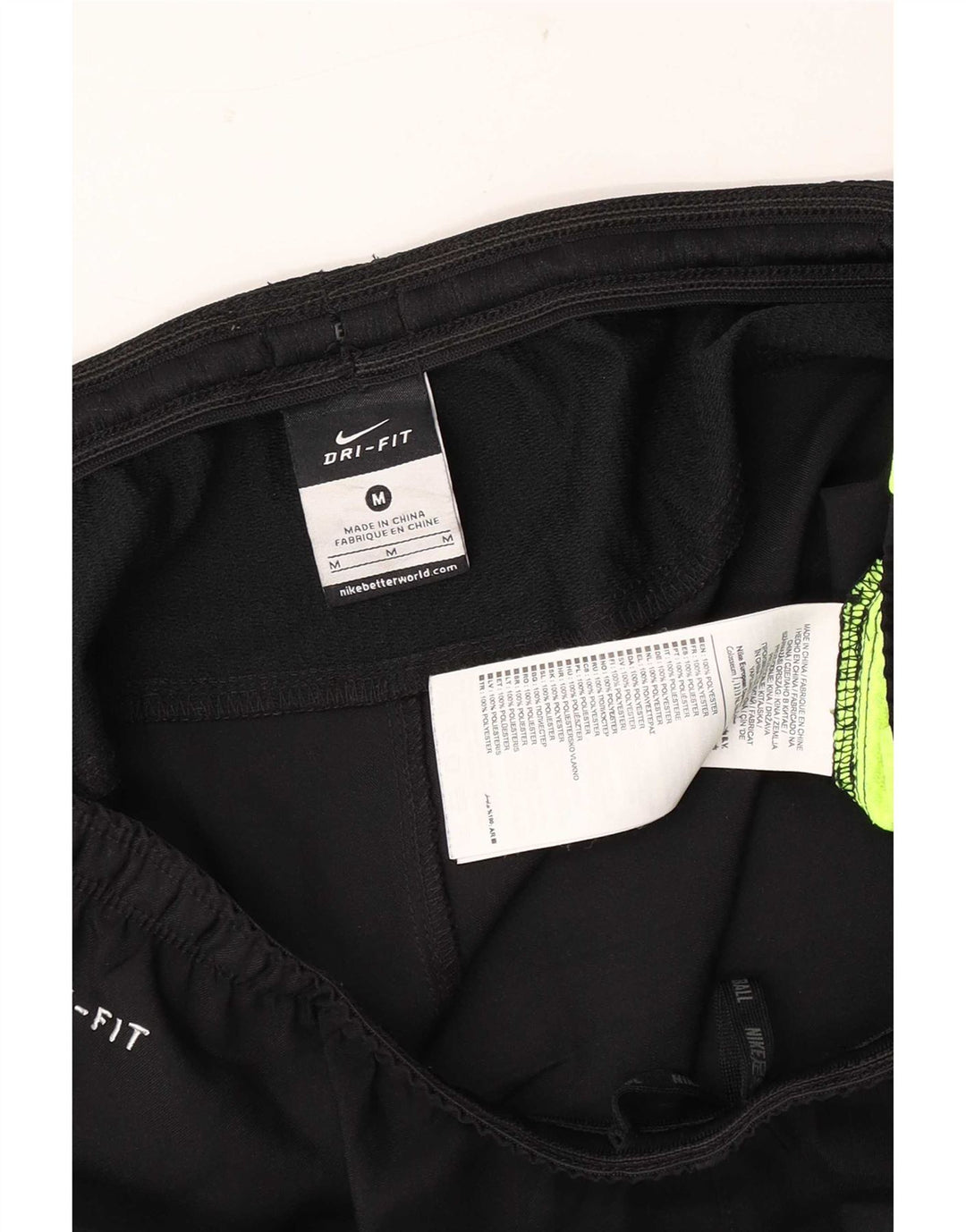 Męskie spodenki sportowe Nike Dri Fit, poliester w kolorze średniej czarnej kolorystyki