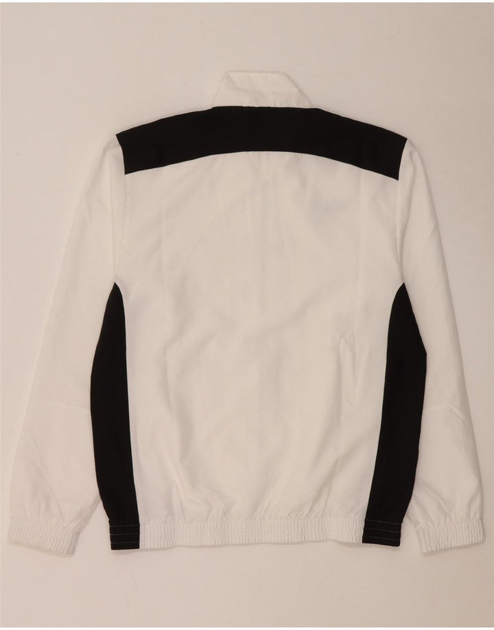 Chłopięca kurtka dresowa PUMA, 15-16 lat, biały poliester z blokami kolorów