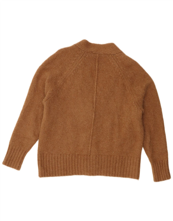 Damski sweter oversize Zara UK 10 Small Brown