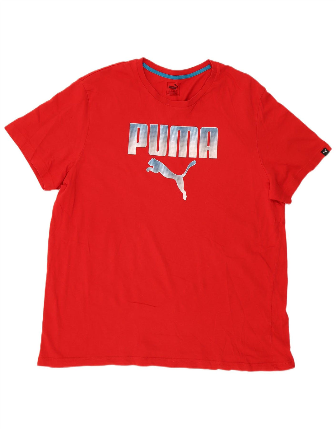 Męska koszulka z grafiką Puma Top 2XL czerwona