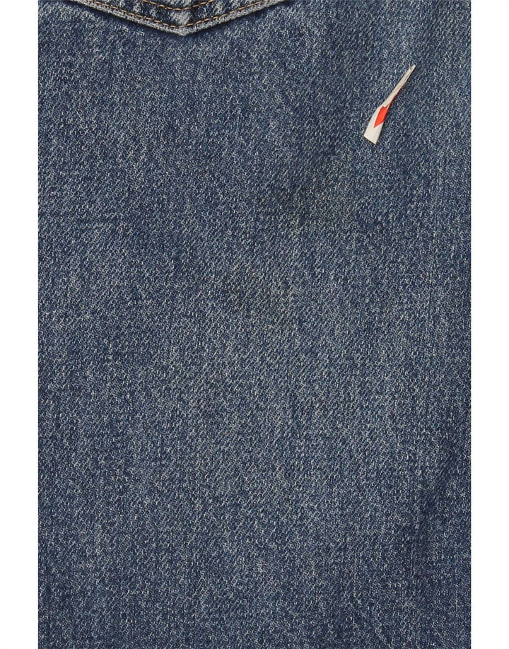 Wrangler Męskie Proste Dżinsy W32 L30 Niebieskie Bawełniane