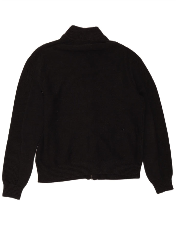 Męski sweter rozpinany Guess UK 40, średni czarny, bawełniany