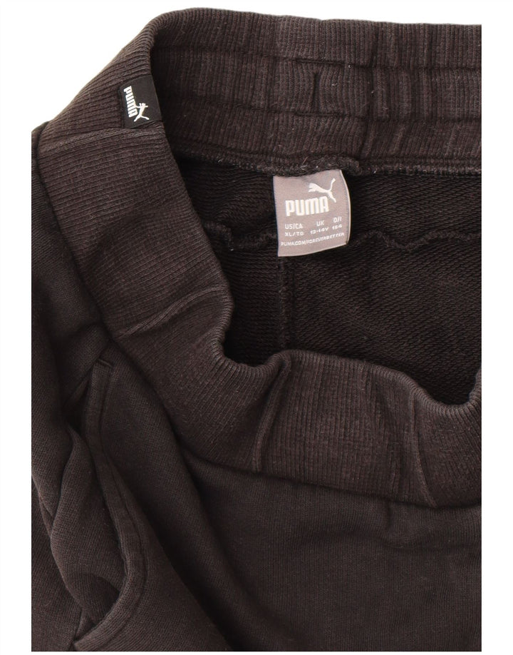 Chłopięce spodnie dresowe Puma Joggers 13-14 lat Czarne