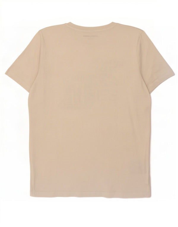 Jack & Jones Mens Graphic T-Shirt Top Medium White Cotton
