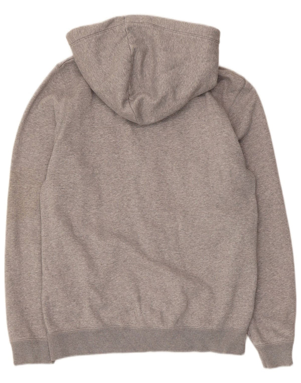 Męski sweter z kapturem i zamkiem Jack Wills, średnioszary, bawełniany w cętki