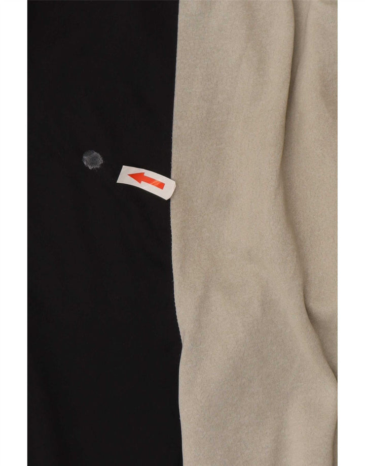 Męskie spodenki sportowe Nike Dri Fit Graphic, duży czarny poliester z blokami kolorów
