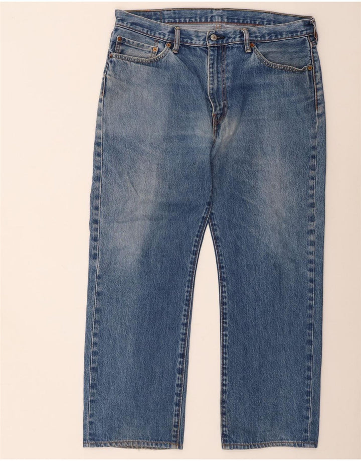 Męskie dżinsy Levi's 751 Straight W36 L29 Niebieskie bawełniane