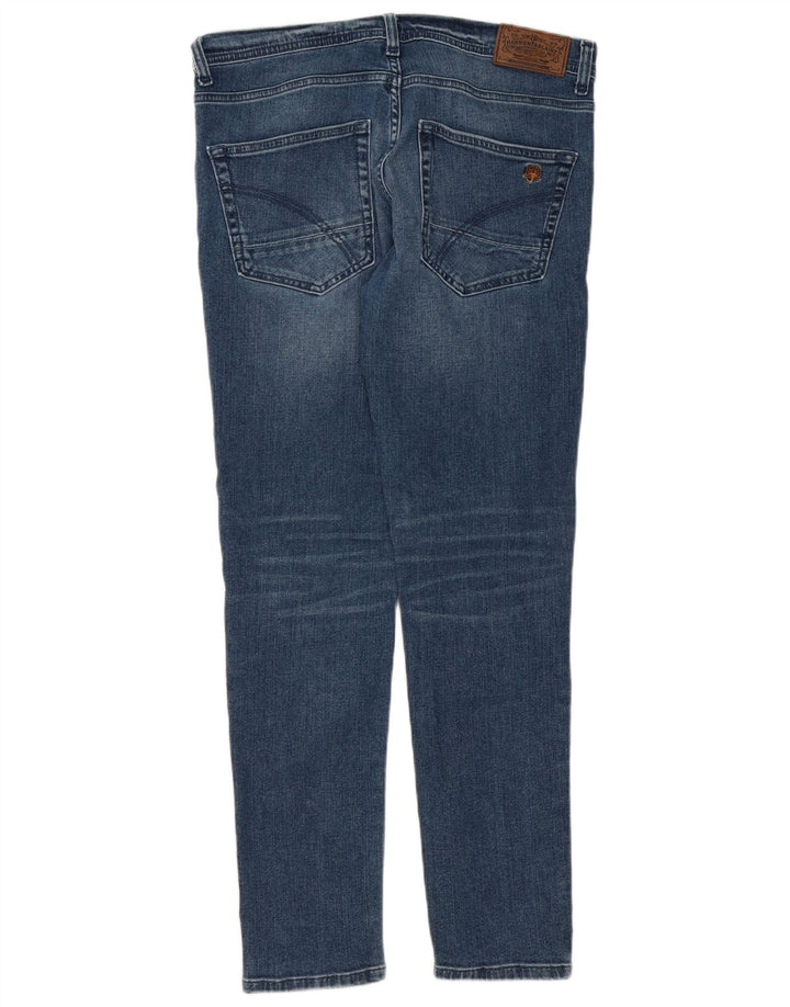 Harmont & Blaine Męskie jeansy slim W34 L30 Niebieskie bawełniane