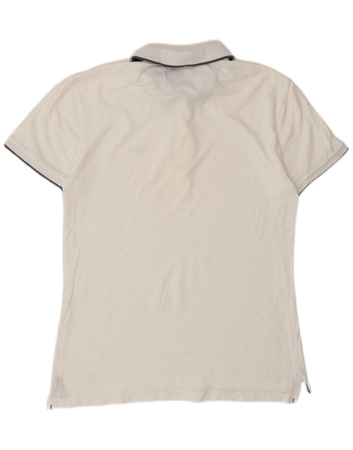 Męska koszulka polo Levi's o standardowym kroju, średnio biała