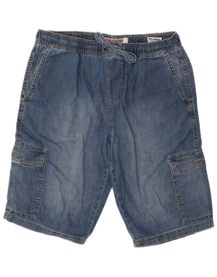 Męskie spodenki jeansowe Carrera 629 Cargo IT 48 Medium W32 Niebieska bawełna