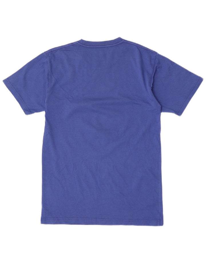 Męski T-shirt Vans Classic Fit z grafiką, mały, niebieski