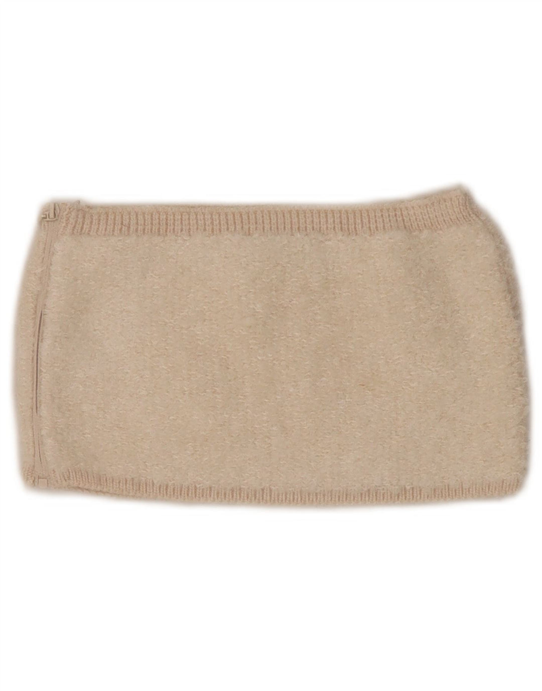 Damski dzianinowy krótki top Zara UK 8 Small Beżowy Akryl