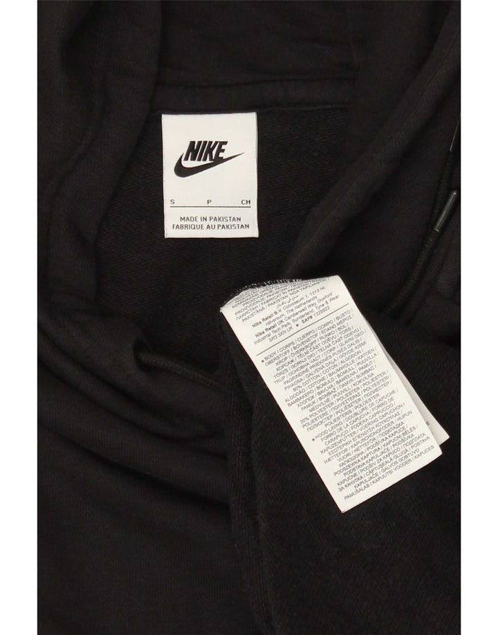 Męski sweter z kapturem Nike, mały, czarny, bawełniany