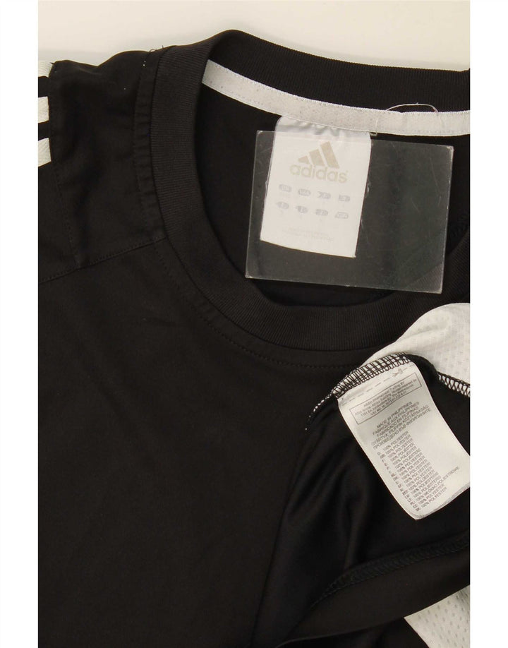 Adidas Męska koszulka Top Medium Black Colorblock Poliester