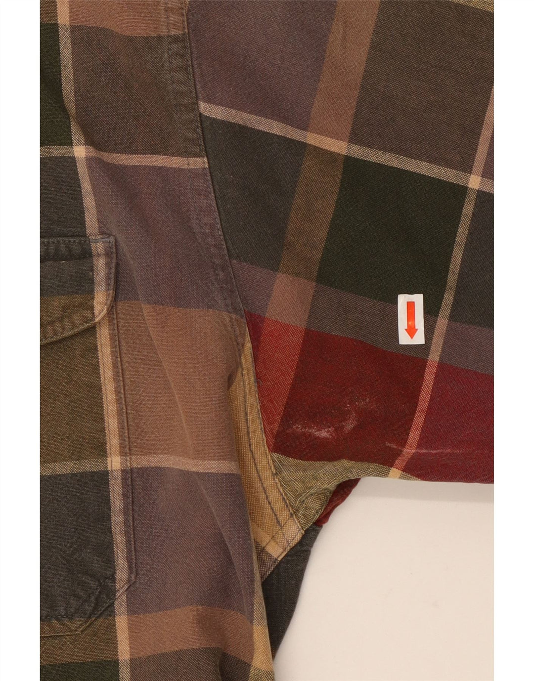 Koszula męska EDDIE BAUER o regularnym kroju XL, bawełniana w wielobarwną kratkę