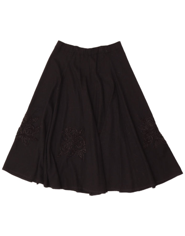 Spódnica damska Mariella Burani UK 12 Medium W28 Czarny kwiatowy