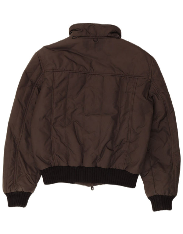 Męska kurtka bomber z wyściółką Refrigiwear UK 40, duży, brązowy nylon