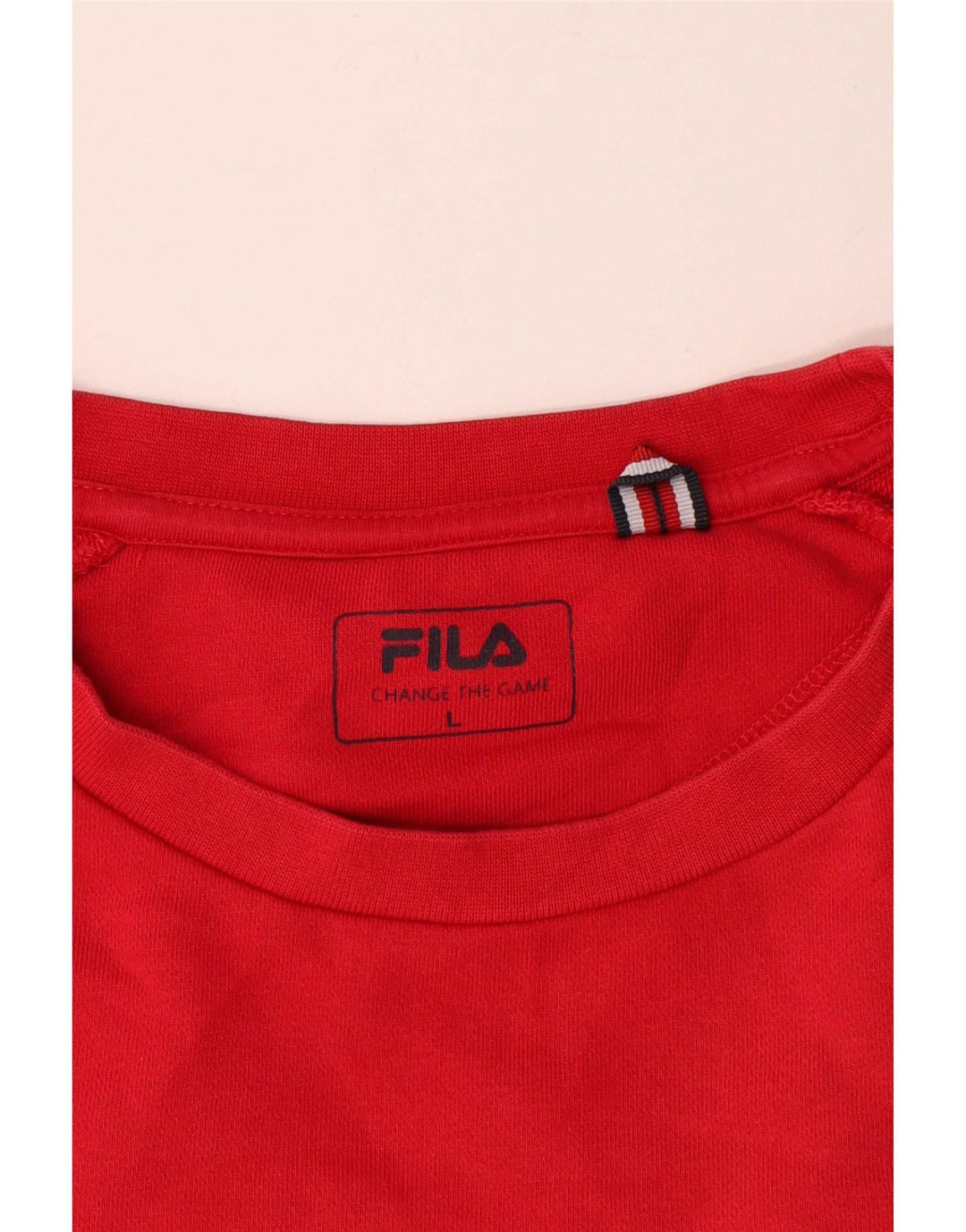 Męska bluza z grafiką Fila, duża, wielobarwna, bawełniana z blokami kolorów