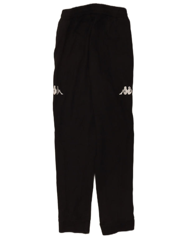 Damskie spodnie dresowe Kappa Joggers UK 8 Small Black Cotton