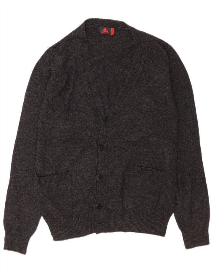 Męski sweter rozpinany Robe Di Kappa, średnio szary