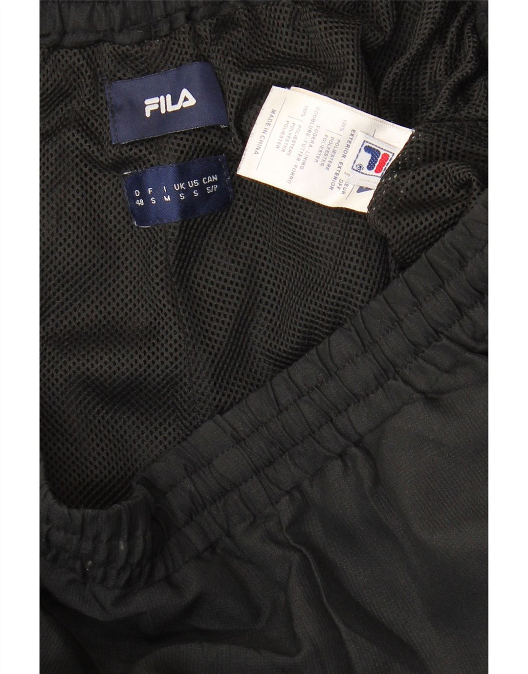 Męskie spodnie dresowe Fila Joggers Small Black Spotted Polyester