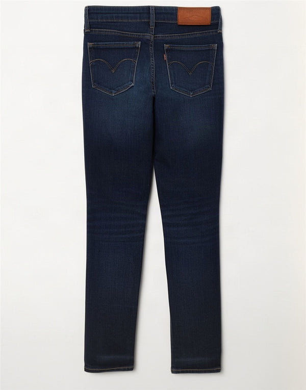 Damskie jeansy Levi's Demi Curve Modern Rise Skinny Jeans W24 L27 Granatowa bawełna